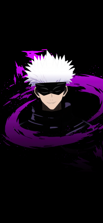 Satoru Gojo, 5K, Jujutsu Kaisen, Black background