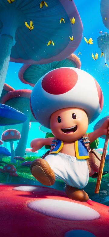 The Super Mario Bros. Movie, Toad, 2023 Movies, Animation movies