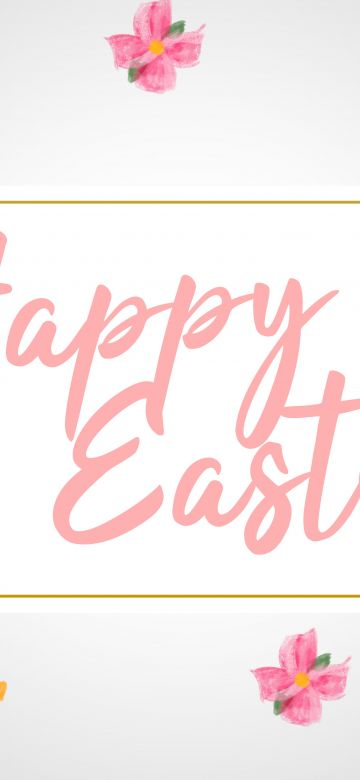 Happy Easter, Easter bunny, Easter background, White, Easter decor, 5K