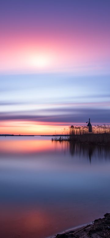 Roxen Lake, Sweden, Sunrise, Morning, Landscape, Outdoor, 5K