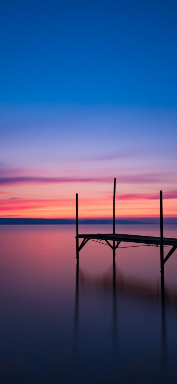 Dawn, Sunrise, Early Morning, Sweden, Roxen Lake, 5K