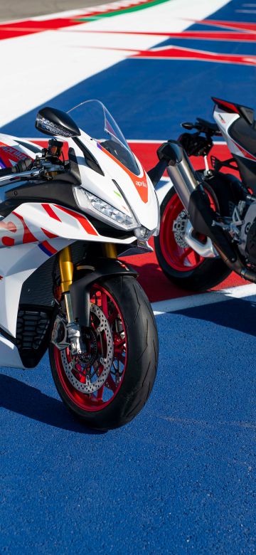 Aprilia RSV4 Factory, Aprilia Tuono V4 Factory, Limited edition, Superbikes, Sports bikes, Italian, 5K, 8K, 2023