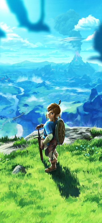 Link, Hyrule, The Legend of Zelda: Breath of the Wild, Nintendo Switch