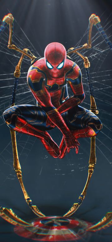 Iron Spider, 8K, Spider-Man, Marvel Superheroes, 5K, Spiderman