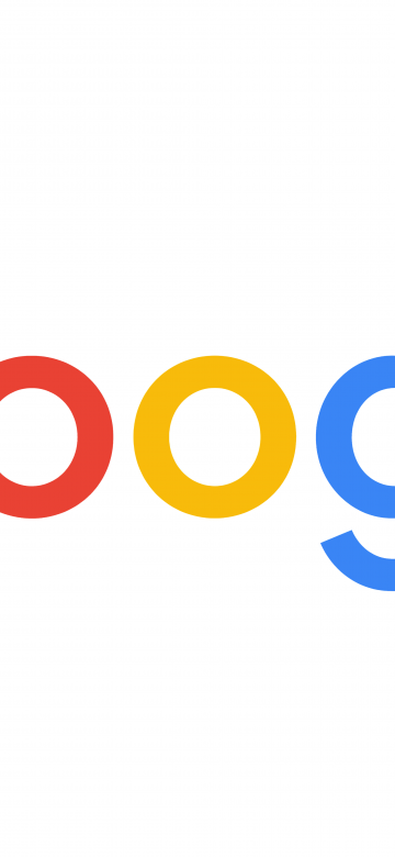 Google logo, 5K, 8K, White background