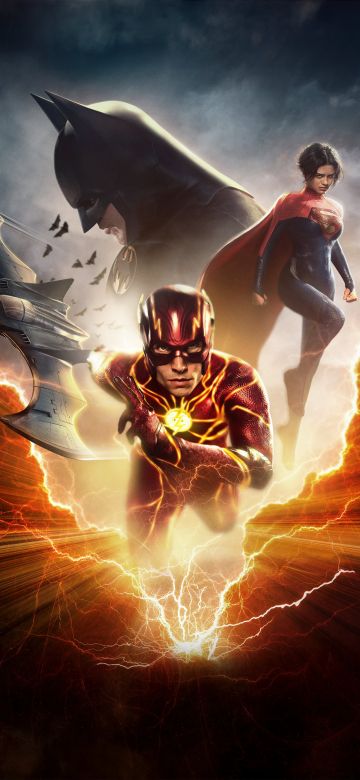 The Flash, Batman, Supergirl, Flash, DC Comics, Movie poster, 2023 Movies