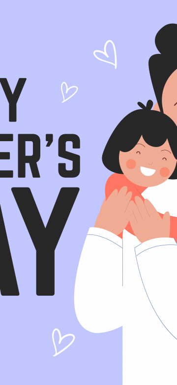 Happy Fathers Day, 8K, Dad - Daughter, Father, Child, 5K, Illustration