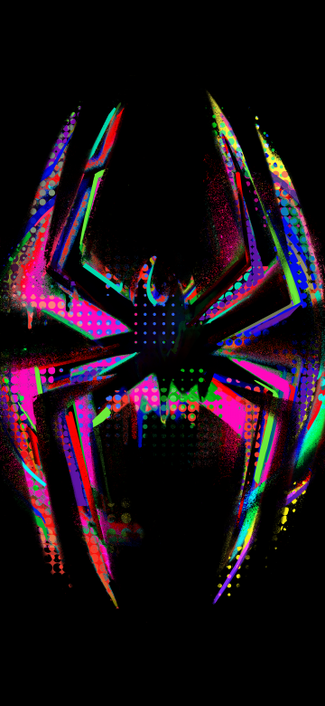 Spider-Man: Across the Spider-Verse, Cover Art, 5K, 8K, Black background, Spiderman