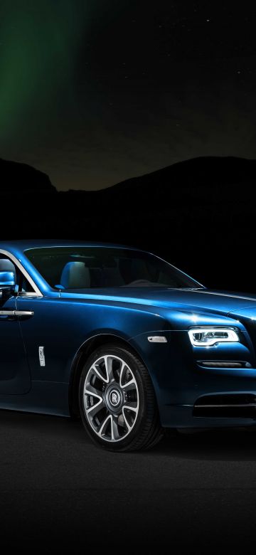 Rolls-Royce Wraith Aurora Borealis, 2023, 5K, 8K