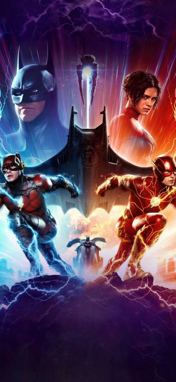 The Flash, Movie poster, 5K, 2023 Movies, DC Comics