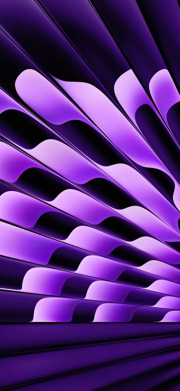 macOS Sonoma, Purple aesthetic, MacBook Air 2023, Stock, Abstract background, 5K