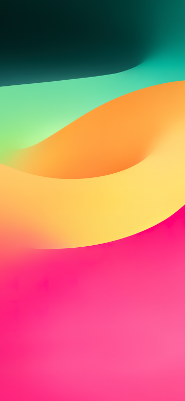 iPadOS 17, Stock, Gradient Abstract, Light