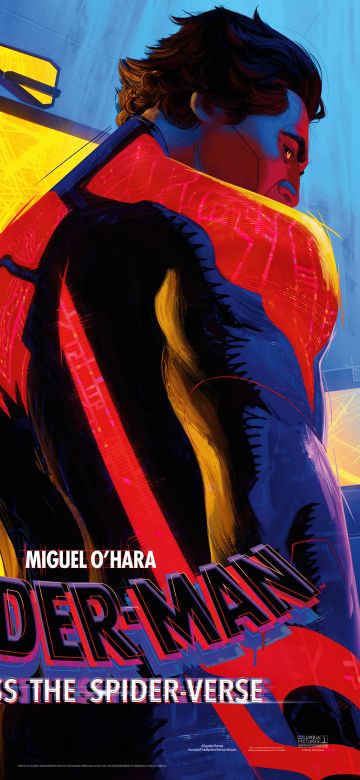 Miguel O'Hara, Spider-Man 2099, Spider-Man: Across the Spider-Verse, 5K, Movie poster