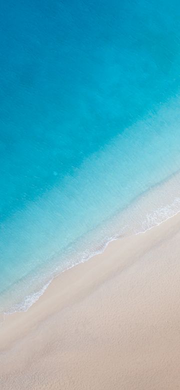 Beach, Ocean, Aerial view, Stock