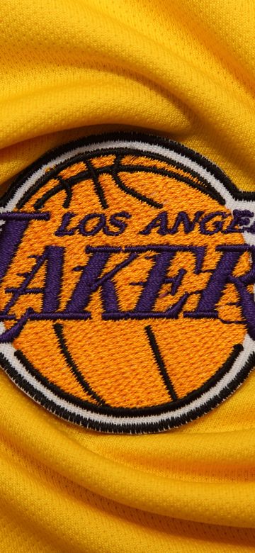 Los Angeles Lakers, Jersey, Logo, 5K, Football team, Yellow