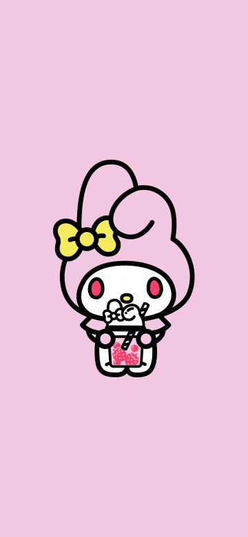 My Melody, Pink, 5K, Cute cartoon, Sanrio