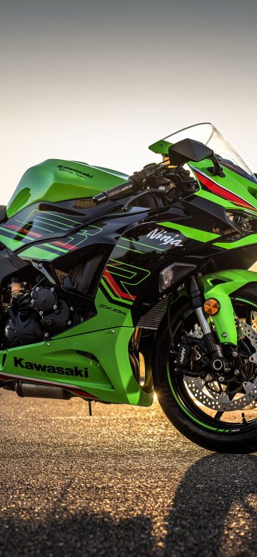 Kawasaki Ninja ZX-6R, 5K, Sports bikes, 2024