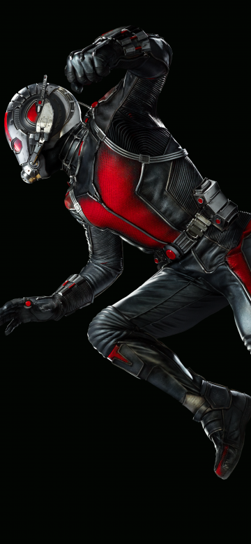 Ant-Man, 8K, AMOLED, 5K, Marvel Superheroes, Black background