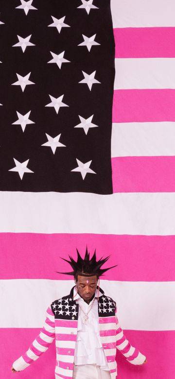 Pink Tape, Lil Uzi Vert, Hip hop, American flag