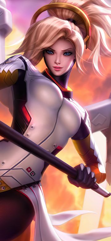 Mercy, Overwatch, 5K