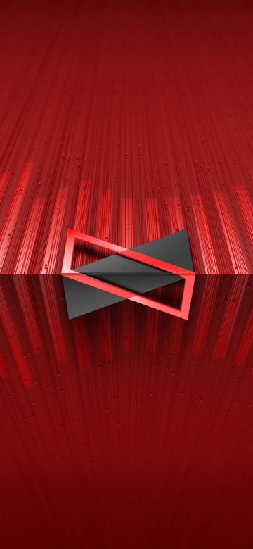 MKBHD, Red abstract, 3D background, 5K