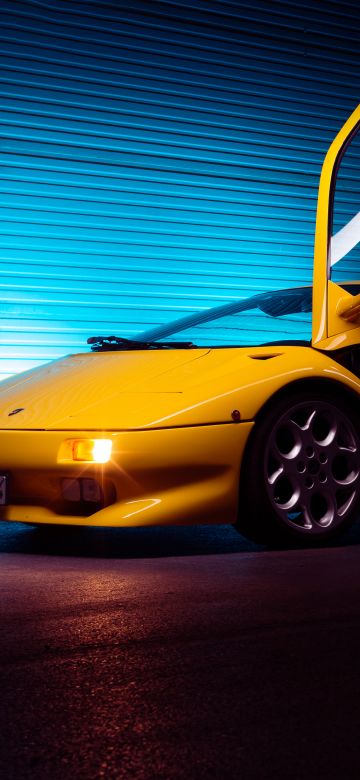 Lamborghini Diablo, Sports car, 5K