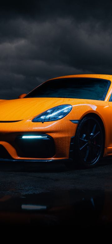 Porsche Cayman GT4, 5K, CGI