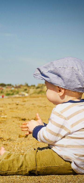 Cute boy, Beach, Cute child, Toddler, Playing kid, Sand