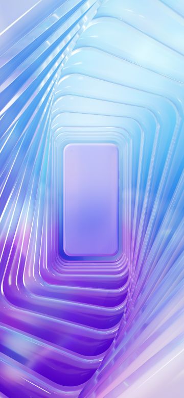 3D, Smartphone, Purple aesthetic, Glossy