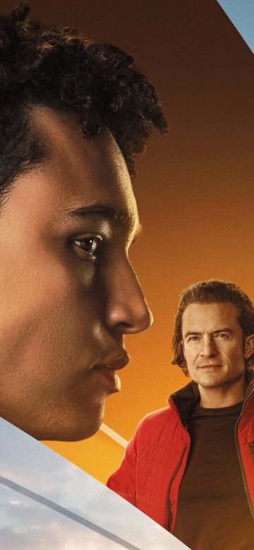 Gran Turismo, Movie poster, Orlando Bloom, David Harbour, Archie Madekwe, 8K, 2023 Movies, 5K