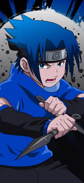 Sasuke Uchiha, Cartoon, Naruto, Illustration