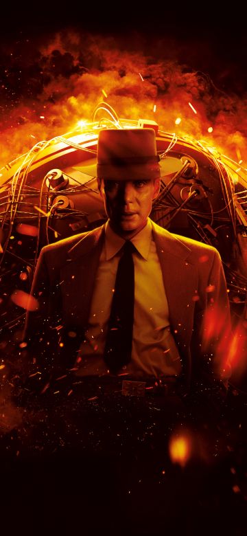 Oppenheimer, 8K, 2023 Movies, Cillian Murphy, 5K, IMAX poster