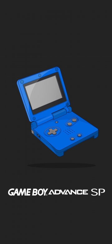 Gameboy Advance SP, 5K, Nintendo, Minimalist, Dark background, Simple