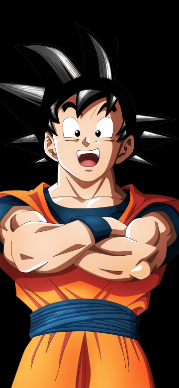 Dragon Ball Super, Goku, AMOLED, 5K, 8K, Black background