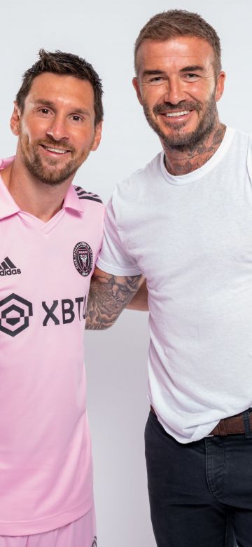 Lionel Messi, David Beckham