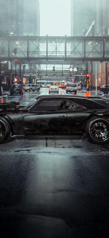 Dodge Charger, Batmobile, City street