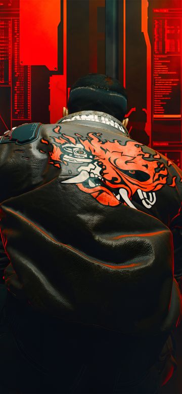 Samurai, Cyberpunk 2077, 5K, Samurai jacket