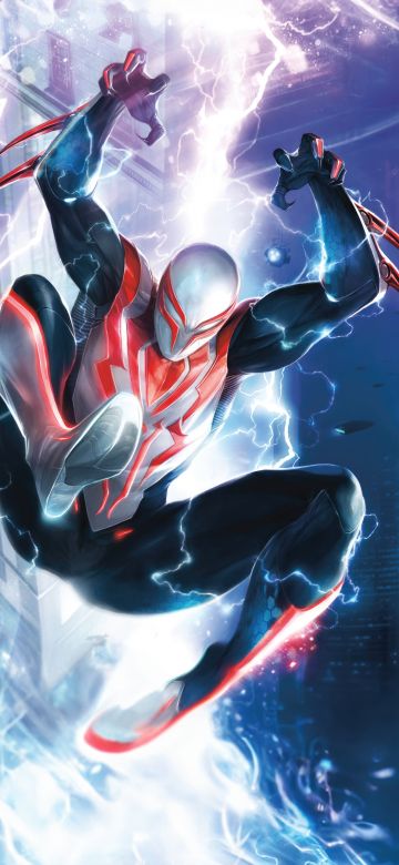 Spider-Man 2099, 5K, Marvel Superheroes, Spiderman