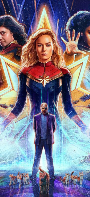 The Marvels, 5K, 2023 Movies, Captain Marvel, Monica Rambeau, Ms. Marvel