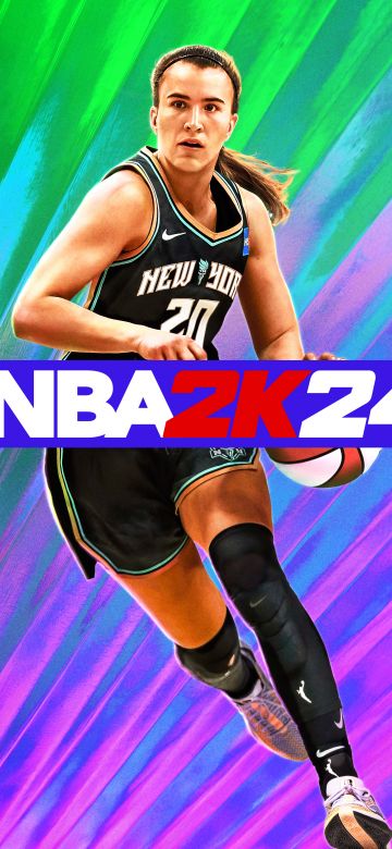 Sabrina Ionescu, NBA 2K24, Cover Art, 2023 Games, 5K, 8K