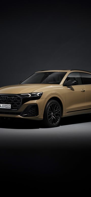 Audi Q8 55 TFSI quattro, 2023, 5K, Dark background