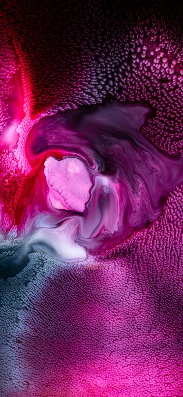 Liquid art, Patterns, Ink art, Macro, Pink