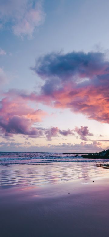 Maui, Sunset, Tropical beach, Hawaii, Dawn