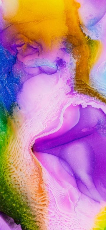 Liquid art, Pearl ink, Colorful, Fluid, Backgrounds