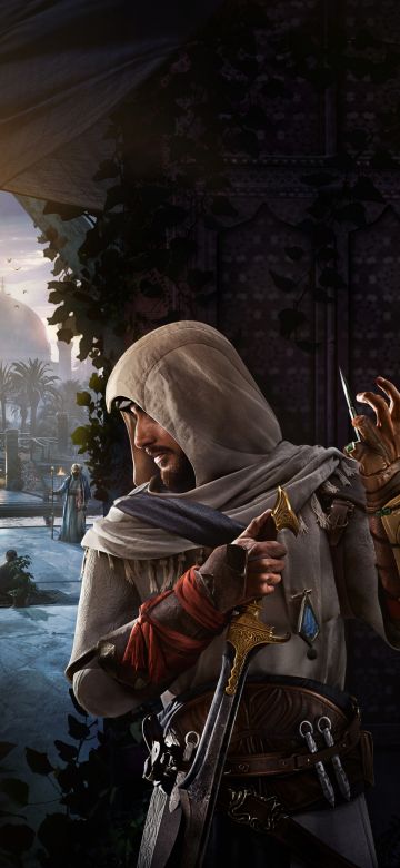 Assassin's Creed Mirage, Cover Art, Basim Ibn Ishaq, 2023 Games