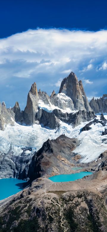 Mount Fitz Roy, Patagonia, Landscape, Mountain Peak, Argentina, 5K