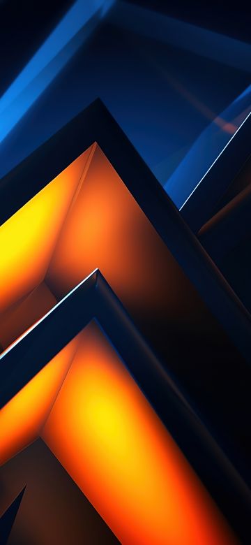 Triangular, Pattern, 3D background, AI art, 5K