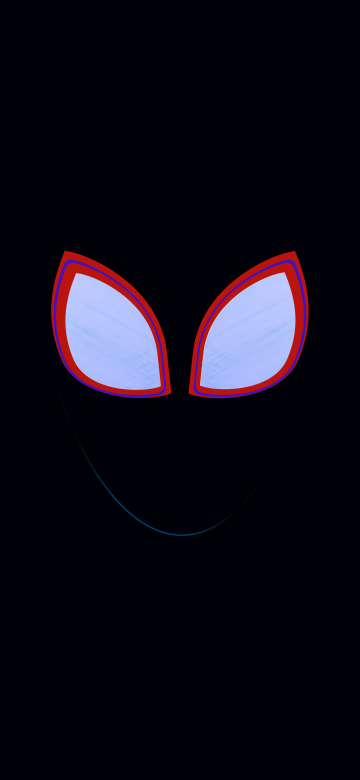 Miles Morales, Minimalist, AMOLED, Black background, 5K, 8K, Simple