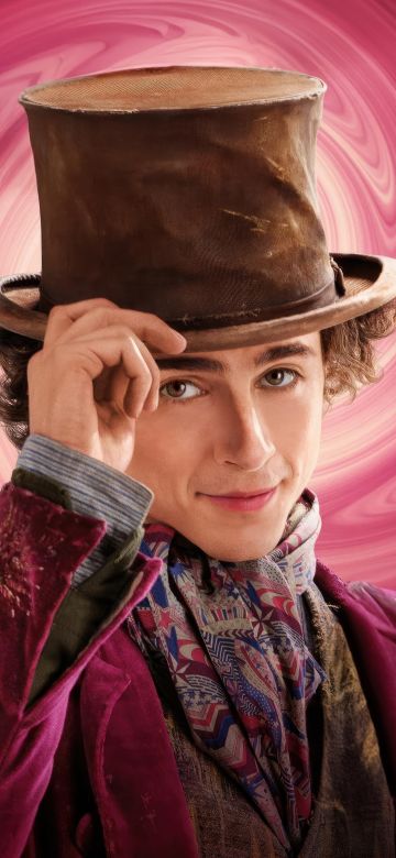 Timothée Chalamet, Willy Wonka, 2023 Movies, 5K