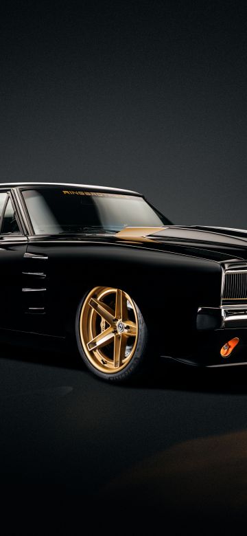 Dodge Charger, Classic cars, 5K, Dark aesthetic